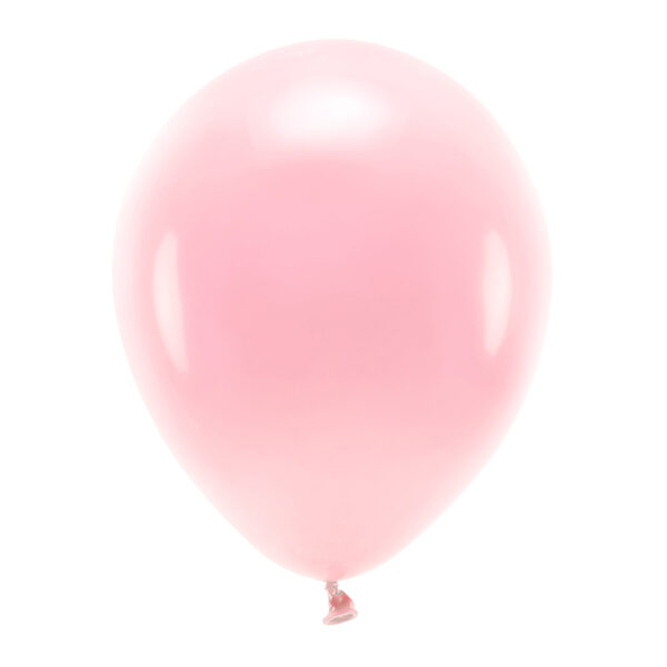Balony Eco 30cm pastelowe, rumiany różowy (1 op. / 100 szt.)
