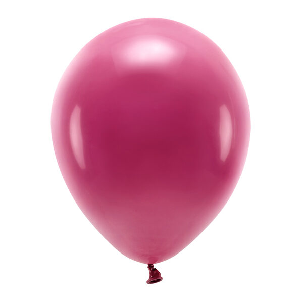 Balony Eco 30cm pastelowe, bordo (1 op. / 100 szt.)