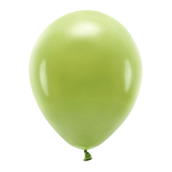 Balony Eco 30cm pastelowe, oliwkowy (1 op. / 10 szt.)
