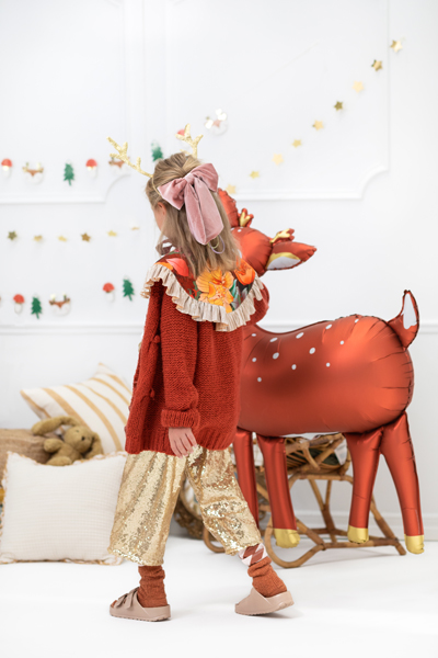 Balon foliowy Jelonek, 80x105cm, mix - obrazek 2