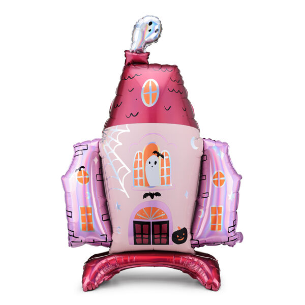 Balon foliowy Nawiedzony Dom, 89,5x116,5 cm, mix