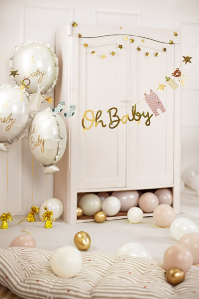 Balon foliowy Oh baby, 53x69 cm, mix - obrazek 6