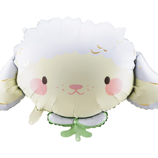Balon foliowy Owieczka, 87x57.5 cm, mix
