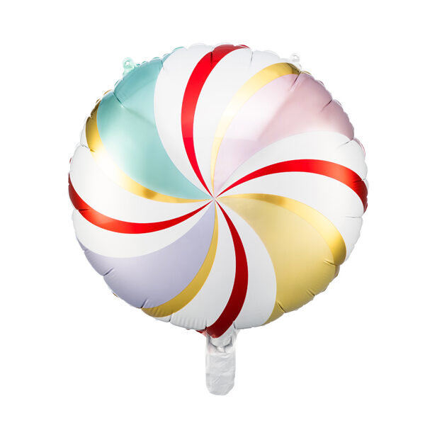 Balon foliowy Cukierek, 35cm, mix