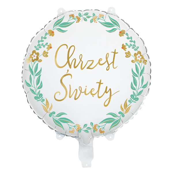 Balon foliowy ''Chrzest Święty'', 45 cm, mix