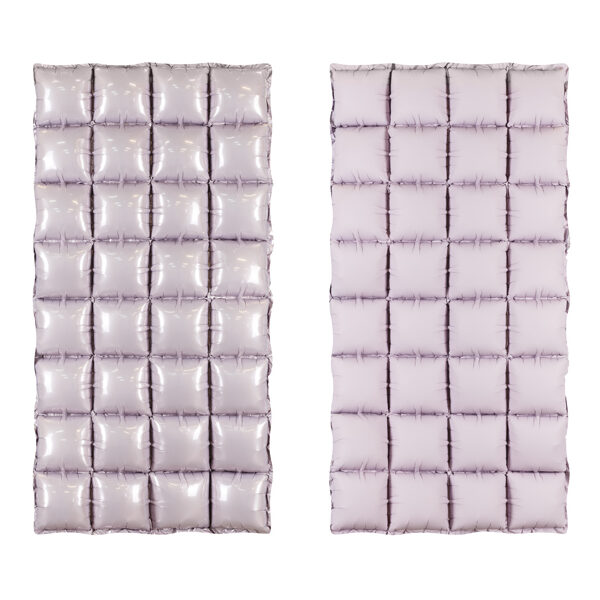 Balon foliowy kurtyna dwustronna, fioletowy, 55 x 110 cm