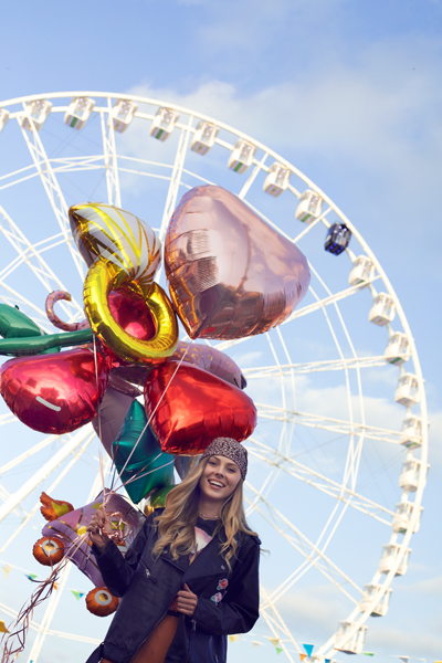 Balon foliowy Serce, 61cm, różowe złoto - obrazek 4