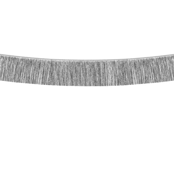 Girlanda frędzle, srebrny