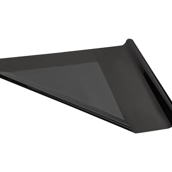 Folia dekoracyjna metalizowana, czarny, 0.8x25m