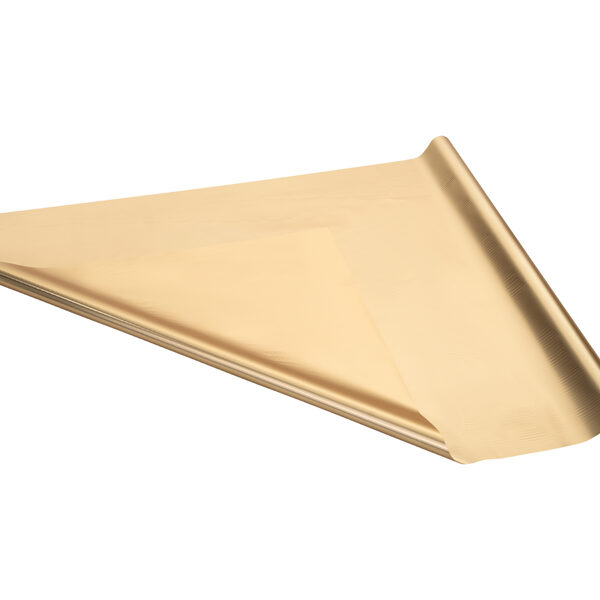 Folia dekoracyjna satynowa elegancki złoty, 0.8x25m