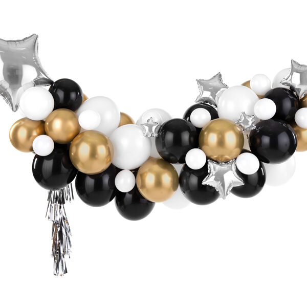 Girlanda balonowa - Gwiazdki, mix, 167x135 cm