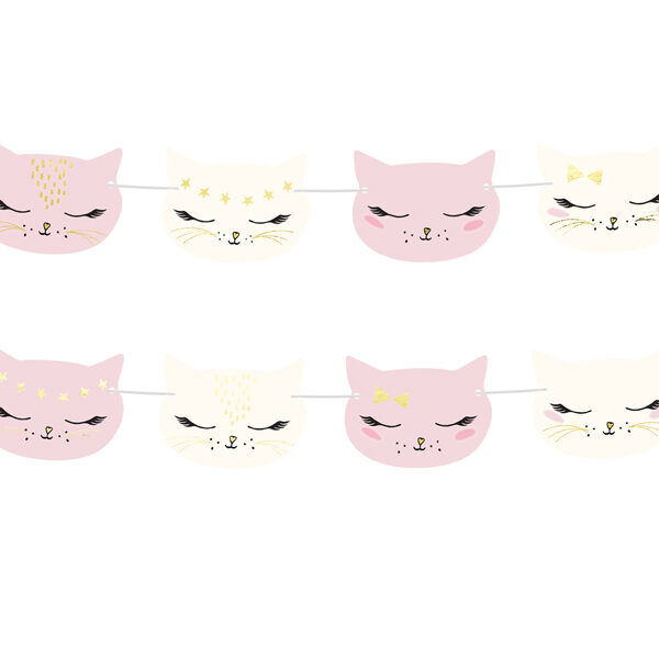 Girlanda Kotek, mix, 1,4m