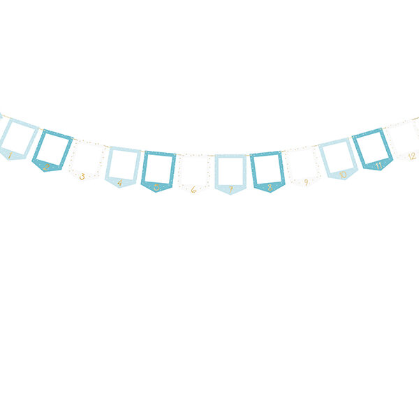 Girlanda na zdjęcia - Wieloryb, 10.5x15 cm, mix