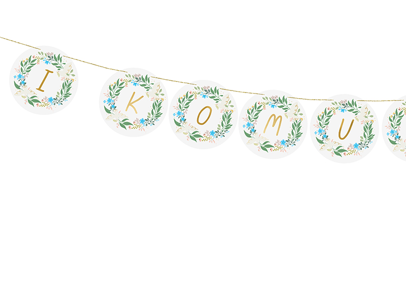 Baner ''I Komunia Św.'', 2 m, mix - obrazek 2