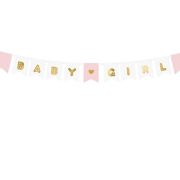 Baner Baby Girl, mix, 15 x 175 cm