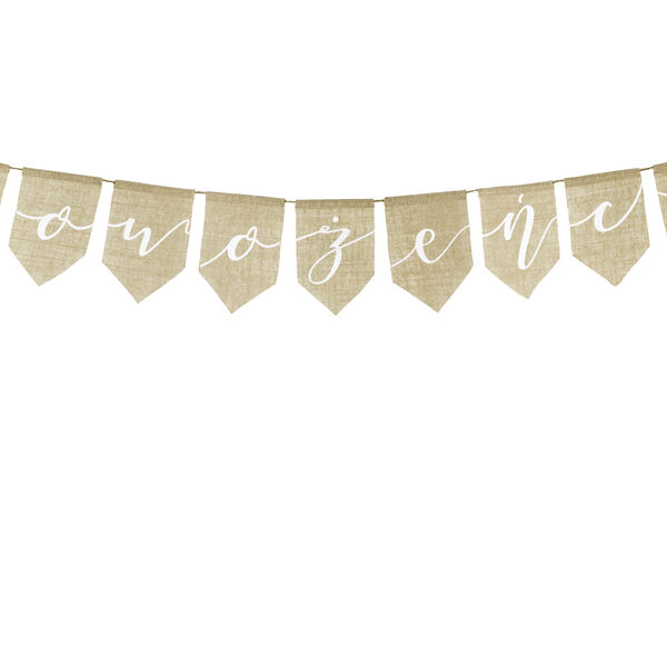 Baner Nowożeńcy, 23x155cm