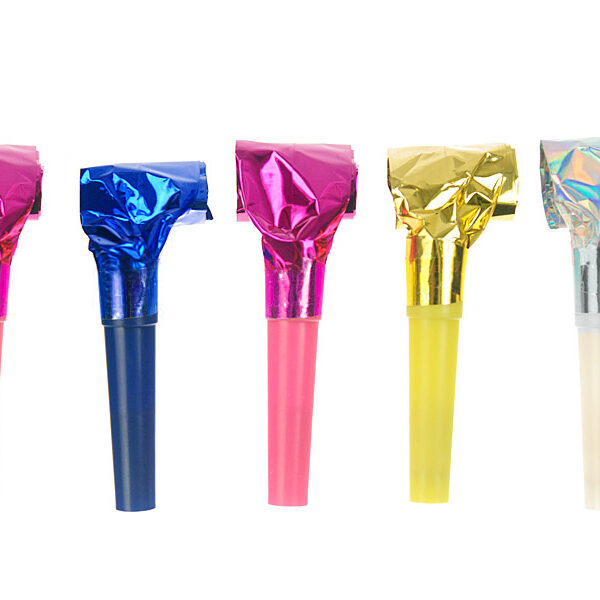 Gwizdki holograficzne, mix (1 op. / 120 szt.)