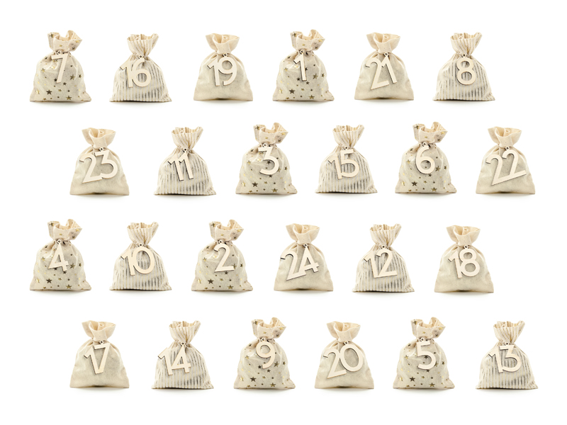 Kalendarz adwentowy Woreczki, mix - obrazek 2