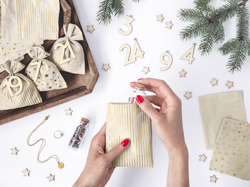 Kalendarz adwentowy Woreczki, mix - obrazek 3