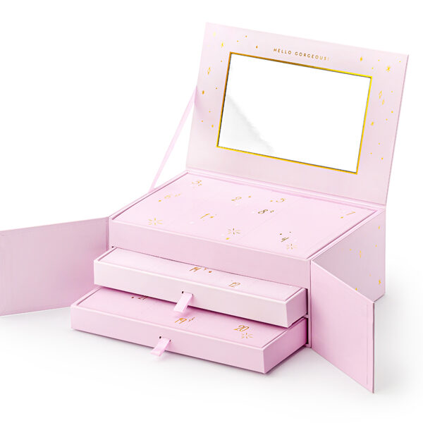 Kalendarz adwentowy z wypełnieniem - Szkatułka, mix