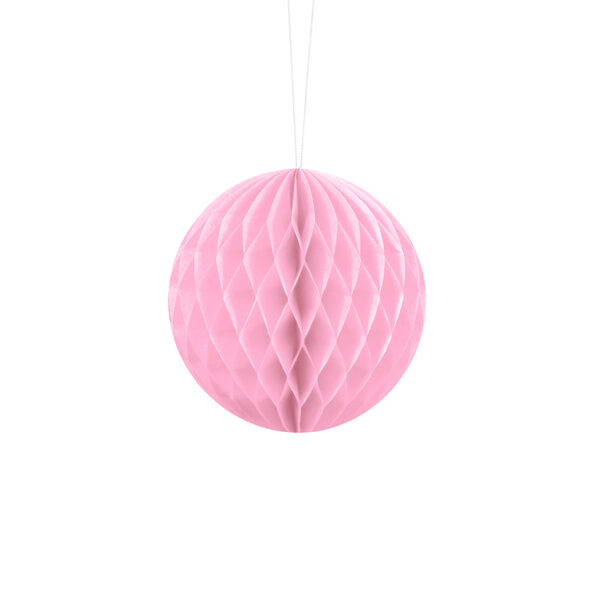 Kula bibułowa, j. różowy, 10cm