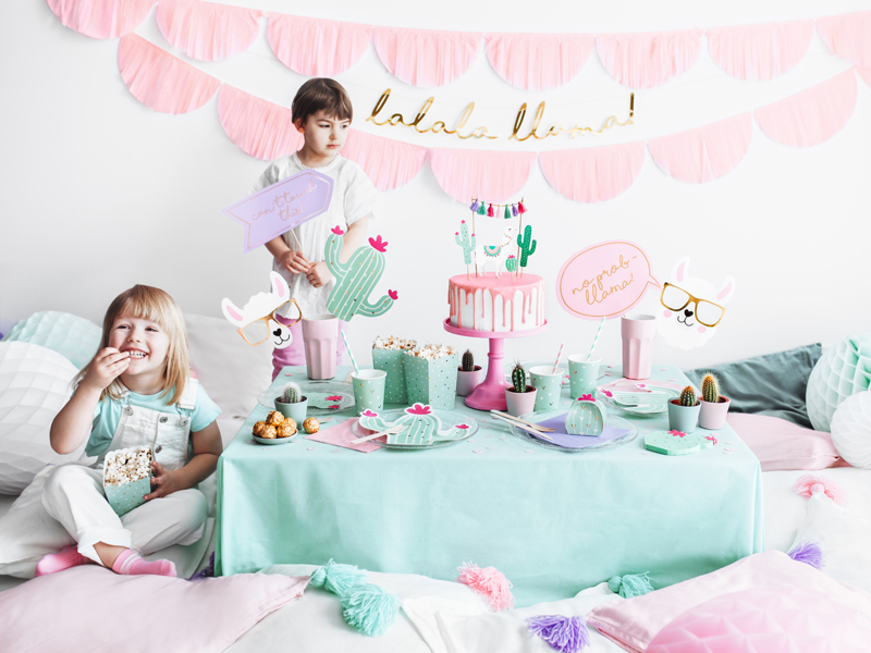 Kula bibułowa, biały, 40cm - obrazek 7