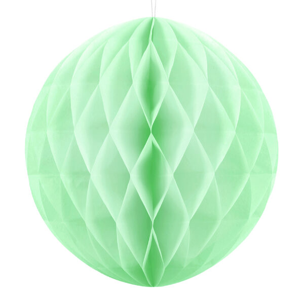 Kula bibułowa, pistacjowy, 40cm