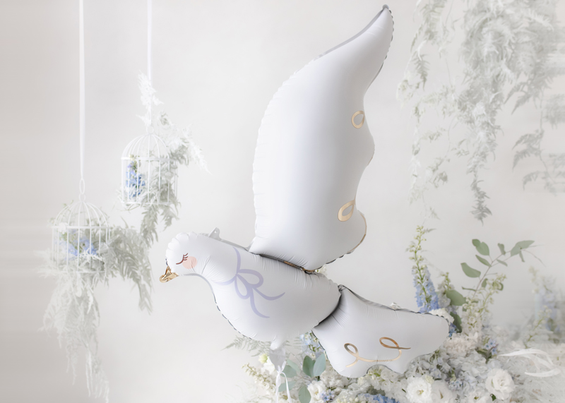 Klatka dekoracyjna, 24 cm, biały - obrazek 5