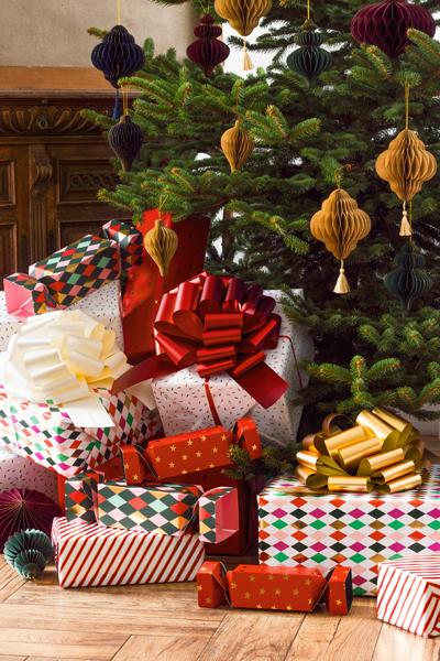 Kokarda dekoracyjna DIY, złamana biel, 40 cm - obrazek 2