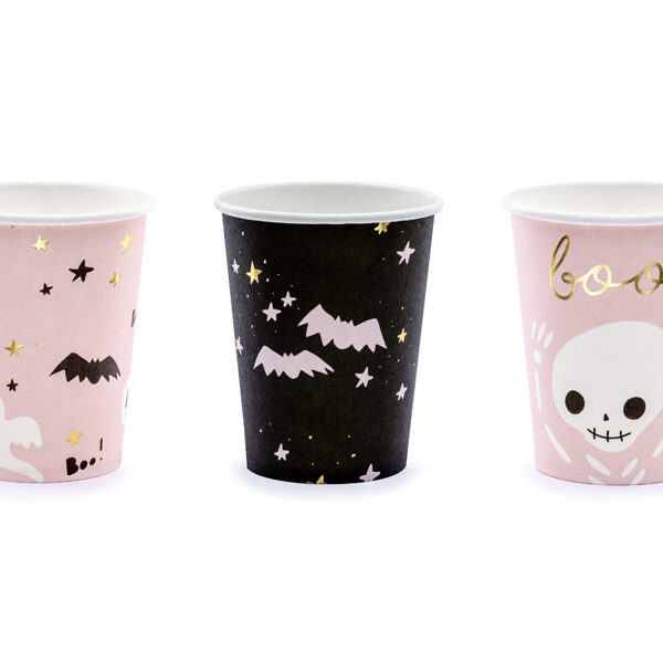 Kubeczki Boo!, mix, 220ml (1 op. / 6 szt.)