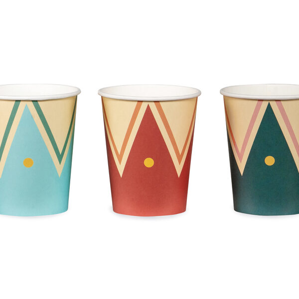 Kubeczki Cyrk, mix, 220 ml (1 op. / 6 szt.)