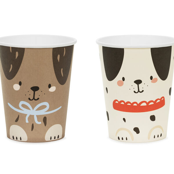 Kubeczki Pieski, mix, 220 ml (1 op. / 6 szt.)