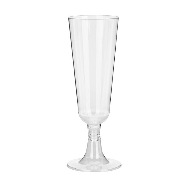 Kieliszki plastikowe do szampana, 150 ml (1 op. / 8 szt.)