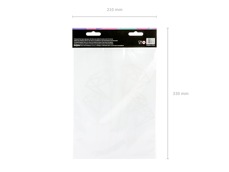 Toppery Diamenty, 12,5-25,5cm (1 op. / 5 szt.) - obrazek 5