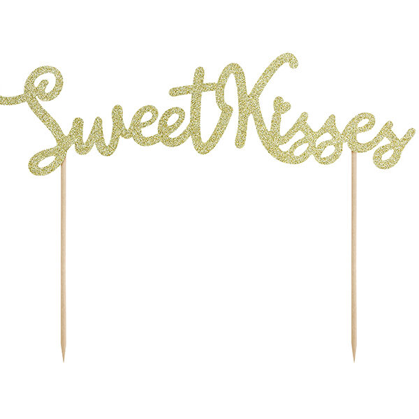 Topper na tort Sweet Love - Sweet Kisses