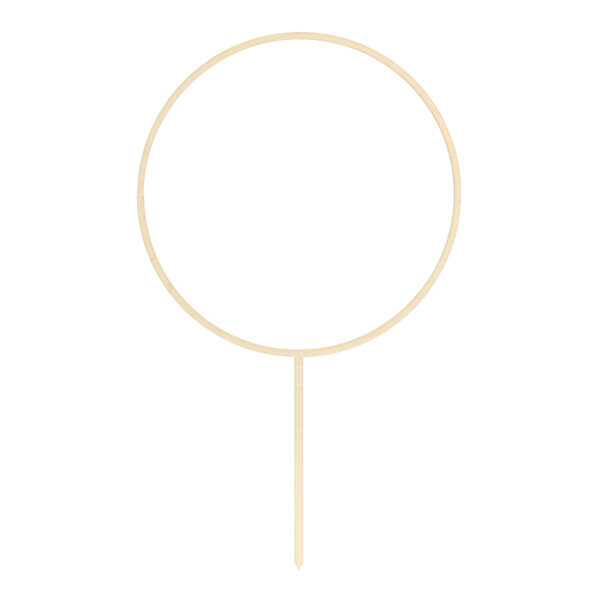 Topper drewniany Obręcz, 24.5cm