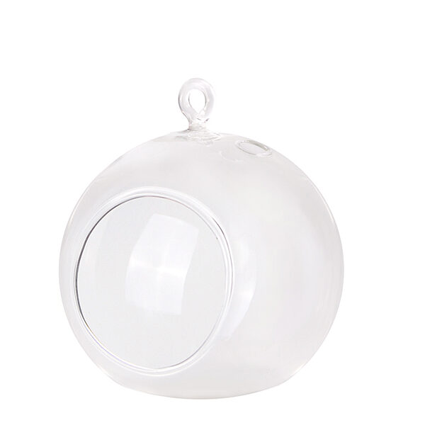 Kule szklane - świeczniki, 10cm (1 op. / 4 szt.)