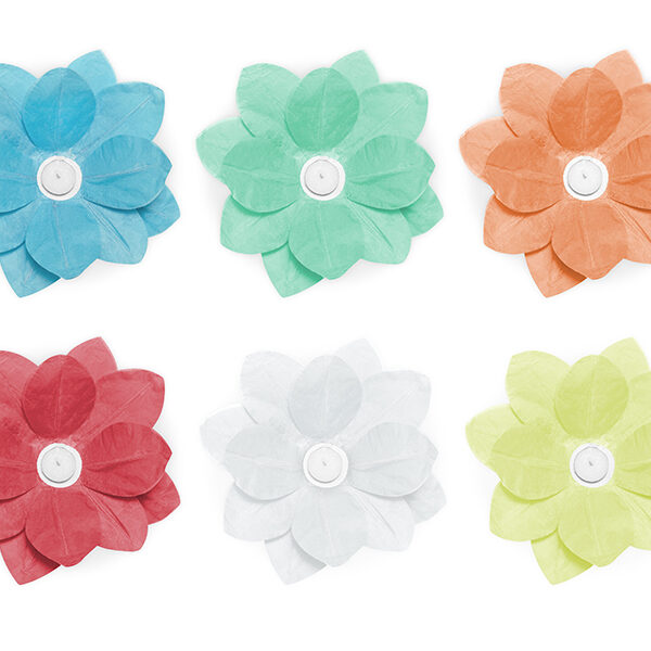 Lampiony pływające, mix, 29cm (1 op. / 6 szt.)