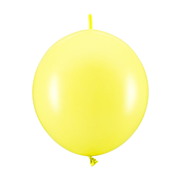 Balony z łącznikiem, 28 cm, Pastel Lemon Zest (1 op. / 20 szt.)