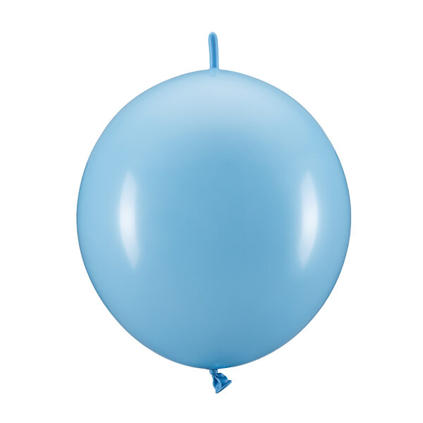 Balony z łącznikiem, 33 cm, jasny niebieski (1 op. / 20 szt.)