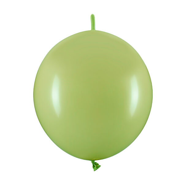 Balony z łącznikiem, 33 cm, oliwkowy (1 op. / 20 szt.)