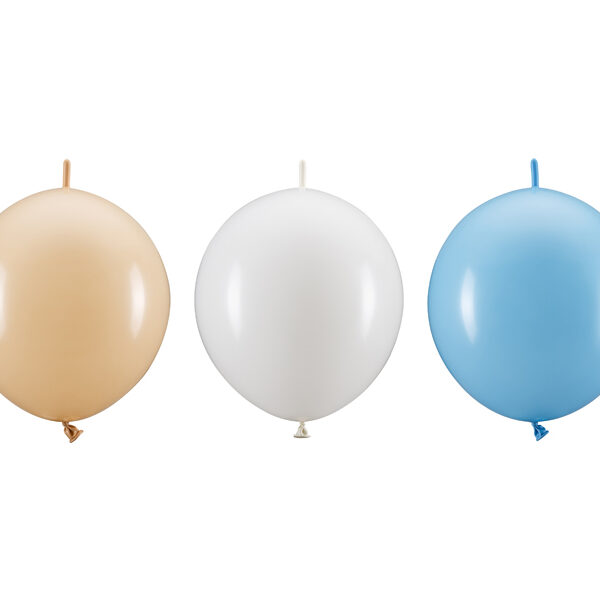 Balony z łącznikiem, 33 cm, mix (1 op. / 20 szt.)