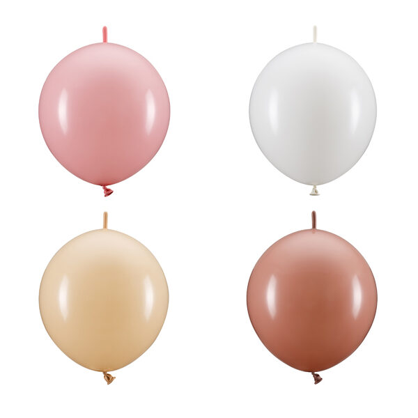 Balony z łącznikiem, 33 cm, mix (1 op. / 20 szt.)