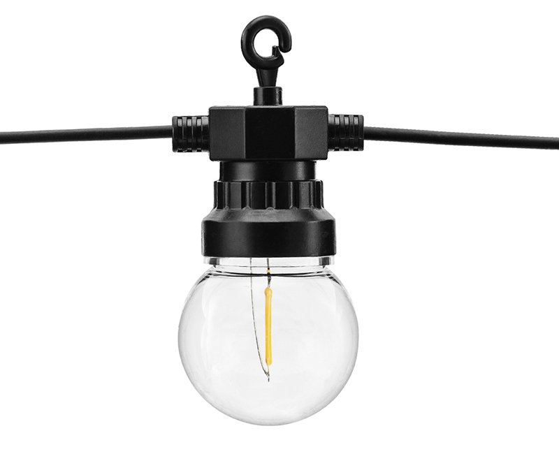 Lampki dekoracyjne LED, czarny, 5m - obrazek 2