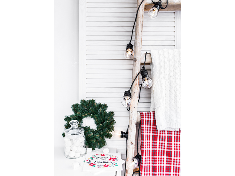 Lampki dekoracyjne LED, czarny, 5m - obrazek 3