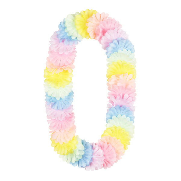 Naszyjnik hawajski, pastelowy, 1,2 m