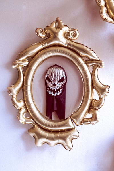 Maska Czaszka, 18.5x24.5cm, mix - obrazek 2