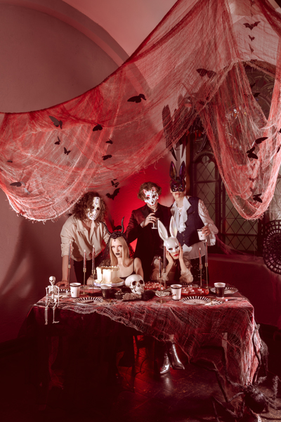 Maska Krwawy Wilk, 17x20cm, mix - obrazek 2