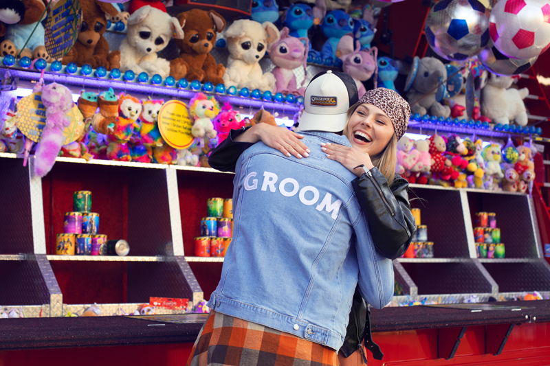 Naprasowanka GROOM, biały, 30x6cm - obrazek 3