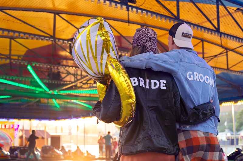 Naprasowanka GROOM, biały, 30x6cm - obrazek 6